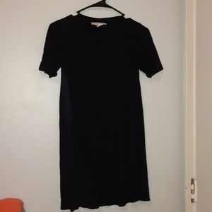 plain black dress